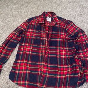 american eagle boyfriend fit flannel